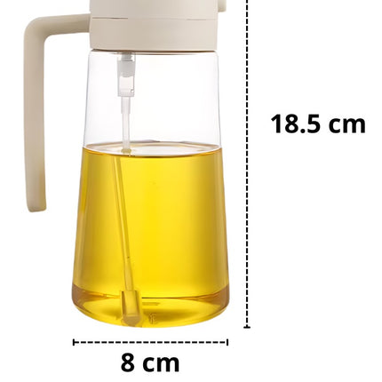 Botella Para Aceite Cocina Atomizador Vertedor Pulverizador
