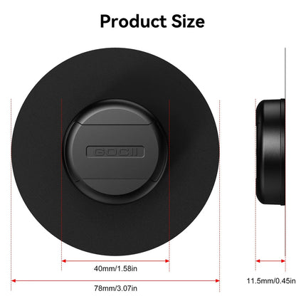 Funda Adhesiva Protectora Oculta Airtag Gps Maletas Mochilas
