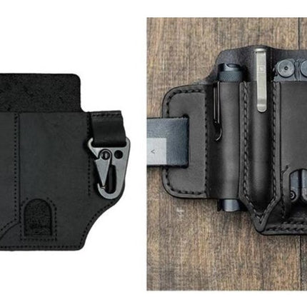 Funda De Cuero Pu Herramienta Organizador Llavero Cinturón