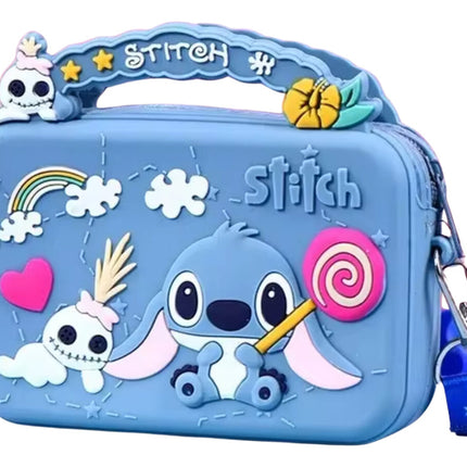 Bolso Silicona Lilo Stitch Monedero Bolsita Hombro Regalo