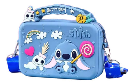 Bolso Silicona Lilo Stitch Monedero Bolsita Hombro Regalo
