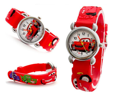 Reloj Infantil Rayo Lighting Mcqueen Disney Regalo Animado
