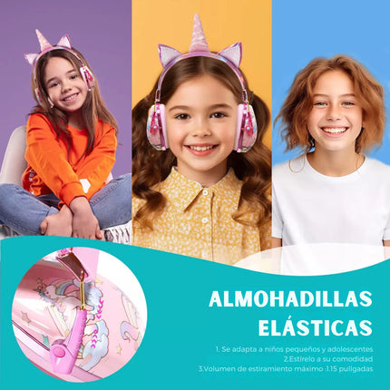 Orejeras Protector Aislante Ruido Para Niños Y Niñas Autismo