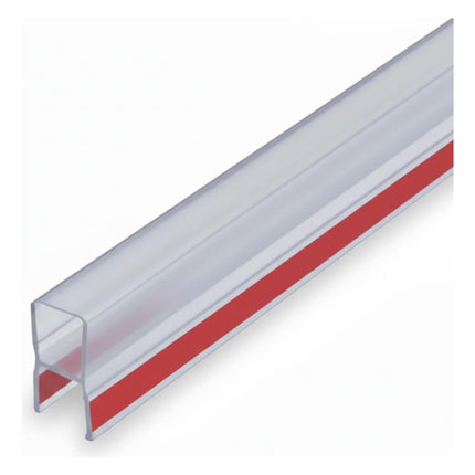 3m Tira Adhesiva Silicona Tipo U Para Puertas Vidrio Burlete