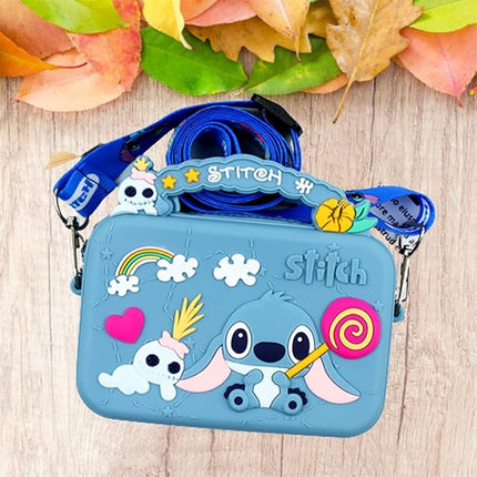Bolso Silicona Lilo Stitch Monedero Bolsita Hombro Regalo