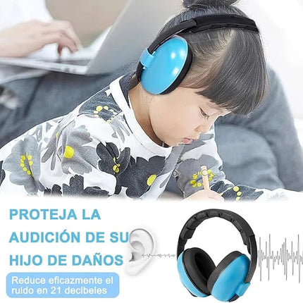 Orejeras Suaves Para Bebés Auricular Aislante Ruido Dormir