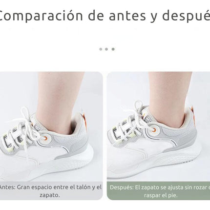 2pares Taloneras Protector Talones Antideslizante Anti Dolor