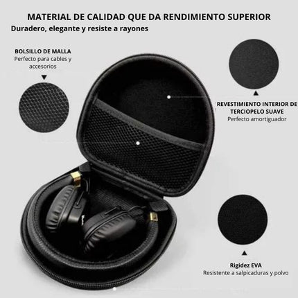 Estuche Rigido Audifonos Marshall Midanc Major 2 Y 3 Ii Iii