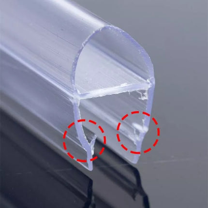Tira Barrera De Agua Para Cancel Baño Sellado Puerta Cristal