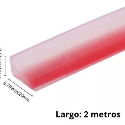 Tira De Silicona Para Retención De Agua Autoadhesiva Barrera