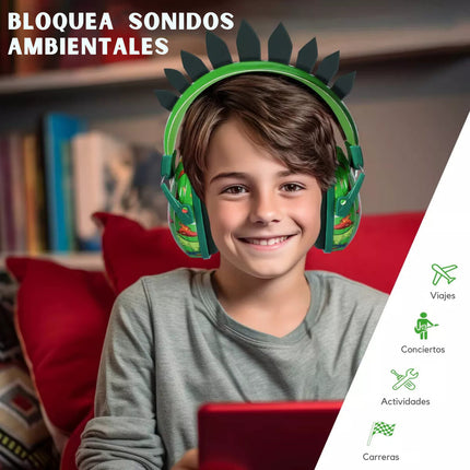 Orejeras Protector Aislante Ruido Para Niños Y Niñas Autismo