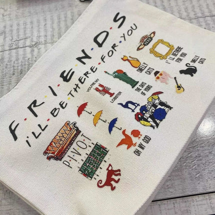 Cosmetiquera De Serie Friends Tv Bolsa Cosméticos Neceser