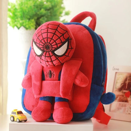 Mochila Para Niños De Spider-man Marvel Niños Con Peluche Desmontable Hombre Araña