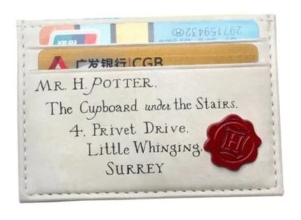 Tarjetero Cartera Harry Potter Funda Billetera Carta Howarts