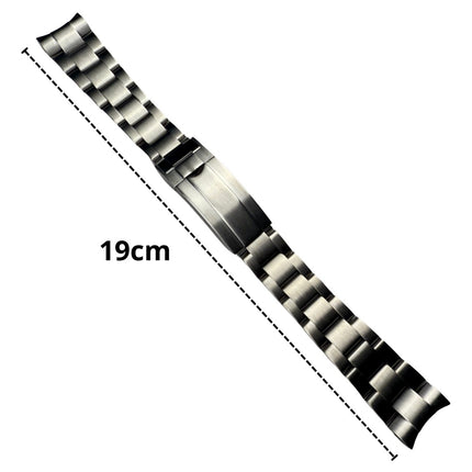 Correa Acero Inoxidable Para Rolex Daytona Sup Mgt 20mm Lujo