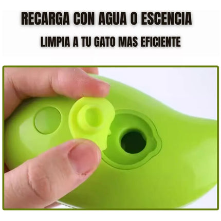 Cepillo Peine 3 En 1 Vapor Gatos Perros Mascotas Limpiador