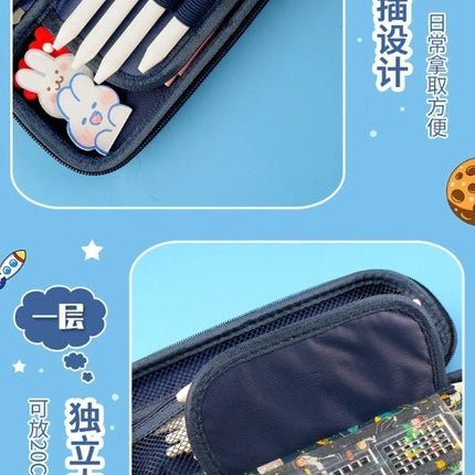 Lapicero Estuche Niño 3d Escolar Kawaii Regreso A Clases