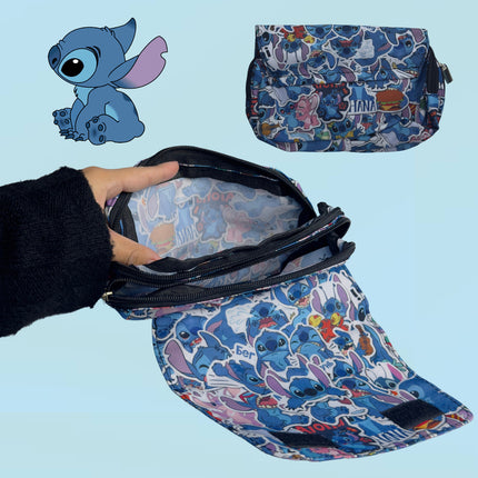 Lapicera Escolar Cosmetiquera Neceser Lilo Y Stitch Y Angel