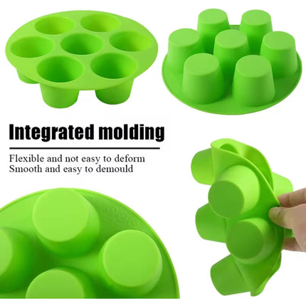 Molde De Silicona Para Hornear Cupcakes En Freidora De Aire