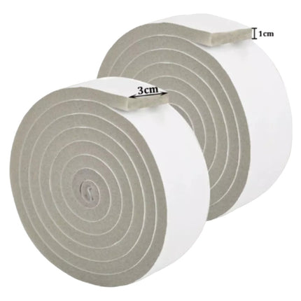 Tira De Espuma Sellado 3 Cm Grosor Ventana Puerta Anti Polvo