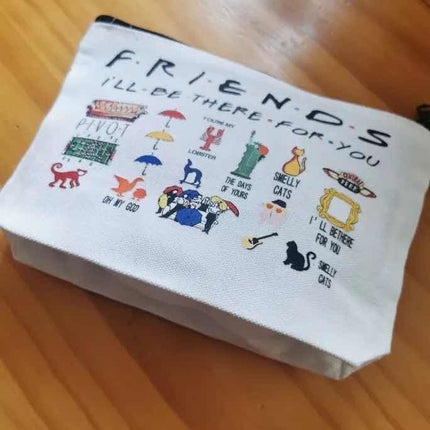 Cosmetiquera De Serie Friends Tv Bolsa Cosméticos Neceser