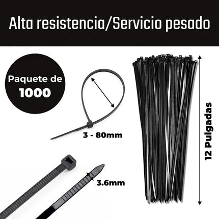 100 Pzs Cincho Con Orificio Para Tornillo Bridas Multiusos