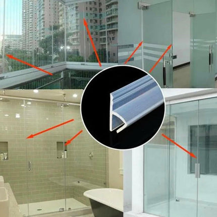 3mts Tira Sellado H Puerta Ventana Burlete Cancel Baño Ducha