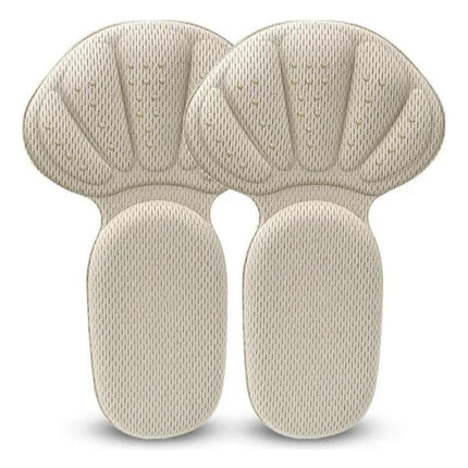 2pares Talonera En Forma T Protector Doble Talones Antidolor