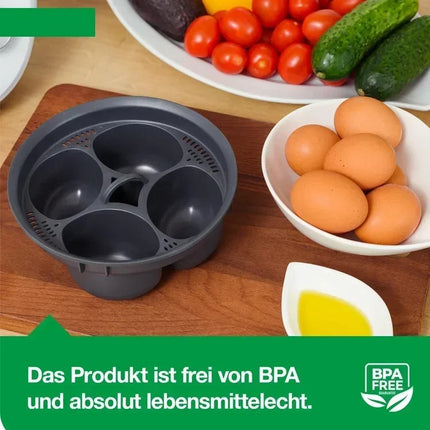 Molde Cesta 4 En 1 Huevos Olla Thermomix Tm5 Tm6 Coccion