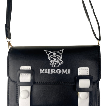 Bolso De Mano Kuromi, Bolso Negro Kawaii Cute