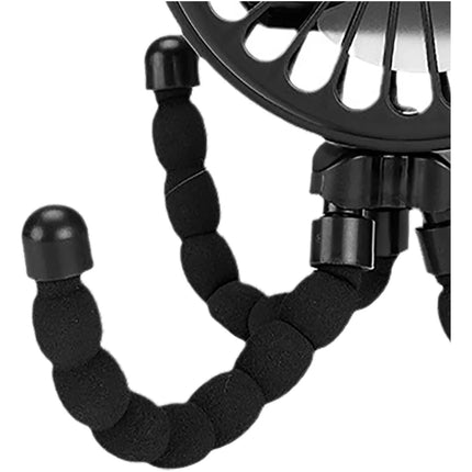 Abanico Pulpo 3 Velocidades Recargable Ventilador Portátil