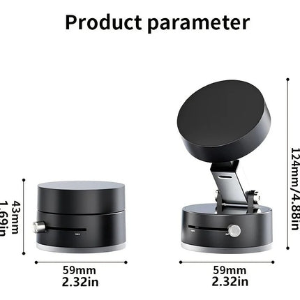 Soporte Magnético Para Celular Ajustable Ventosa Multiusos