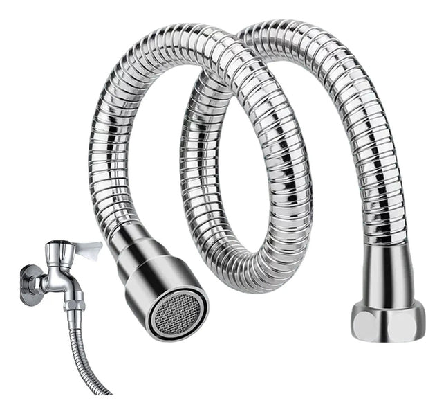 Manguera Extensión Flexible Grifo Fregadero Universal 30 Cm