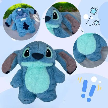 Peluche Stitch Cólicos Menstruales Calentador De Manos Kit 2