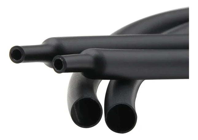 2 Metros Canaleta Cables Termorretractil Con Pegamento 10mm