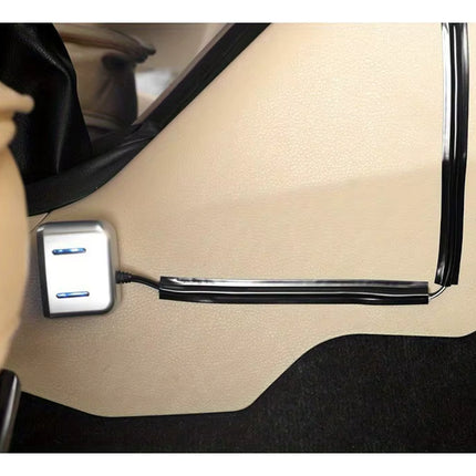 Canaleta Para Cableado Interior Automovil Coche Adhesiva