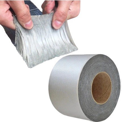 5m Cinta Impermeable Butilica De Sellado Aluminio Tapa Fugas