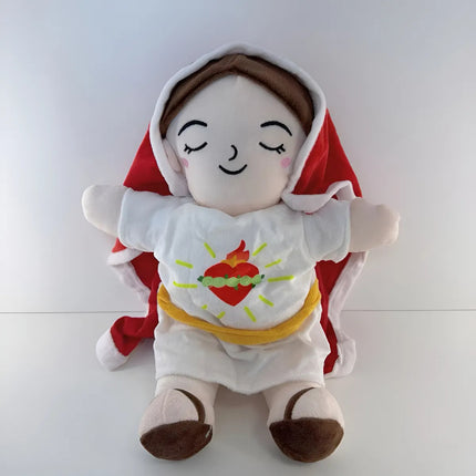 Peluche Respirador Virgen María Virgencita Sonido Luz Regalo