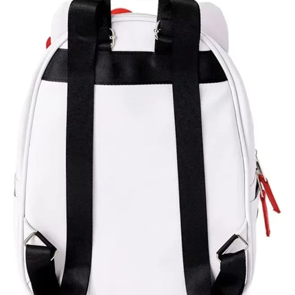 Mochila Regreso A Clases Escolar Hello Kitty Blanca Kawaii Cute Para Mujer Y Niña, Bolso Blanco Anime Adorable Ideal Para Escuela, Viaje O Uso Diario