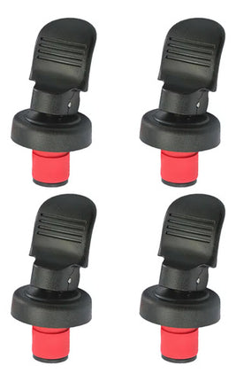 4 Tapones Reutilizables Corchos Botellas Vidrio Vino Tapa