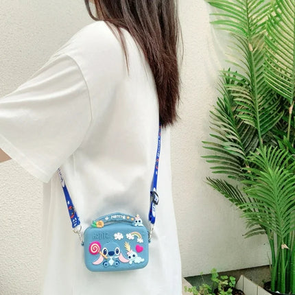 Bolso Silicona Lilo Stitch Monedero Bolsita Hombro Regalo