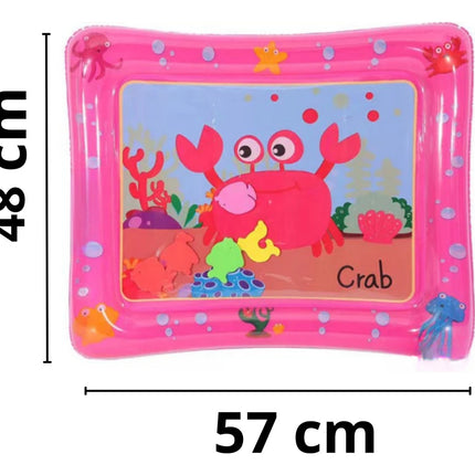 Tapete Juguete Inflable Agua Didáctico Estimulación Bebes