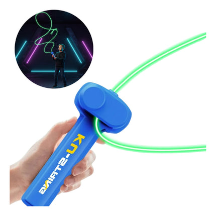 Juguete Lanzador De Cuerda Led Rope Launcher Ku String Niños