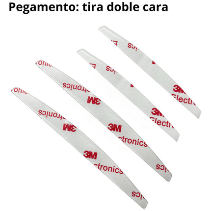 Protectores Borde Filo Puerta Vehiculo Auto Tope Antigolpes