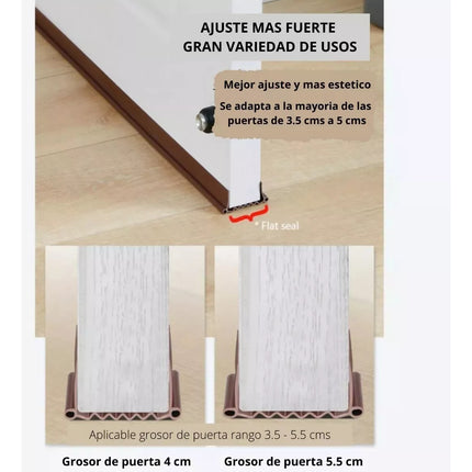 Burlete Tira Sellado Pvc Puerta Tope Aislamiento Antipolvo