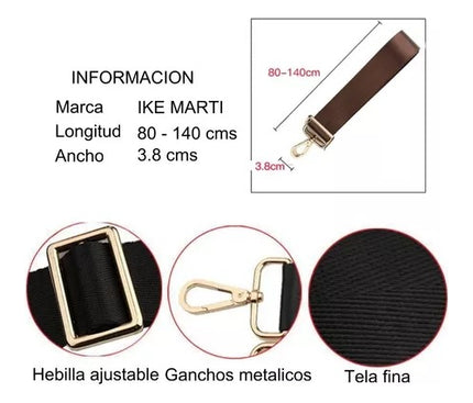 Correa Universal De Hombro Bolso Maleta Maletin Estuche Lujo