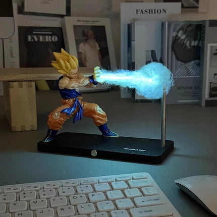 Lámpara Luz Magnetica Dragon Ball Goku Kakarotto Kamehameha