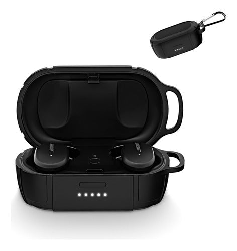 Funda Carcasa De Silicon Para Earbuds Bose Quietcomfort