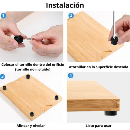 40 Pzs Patas De Goma Antideslizantes Muebles Sillas Mesas