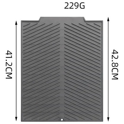 Tapete Escurridor De Platos Para Cocina Fregadero Silicona